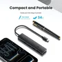 Vention Hub USB 3.2 Gen 2 CKDBB con 5 puertos, 2xUSB-C, 2xUSB-A y PD Gris